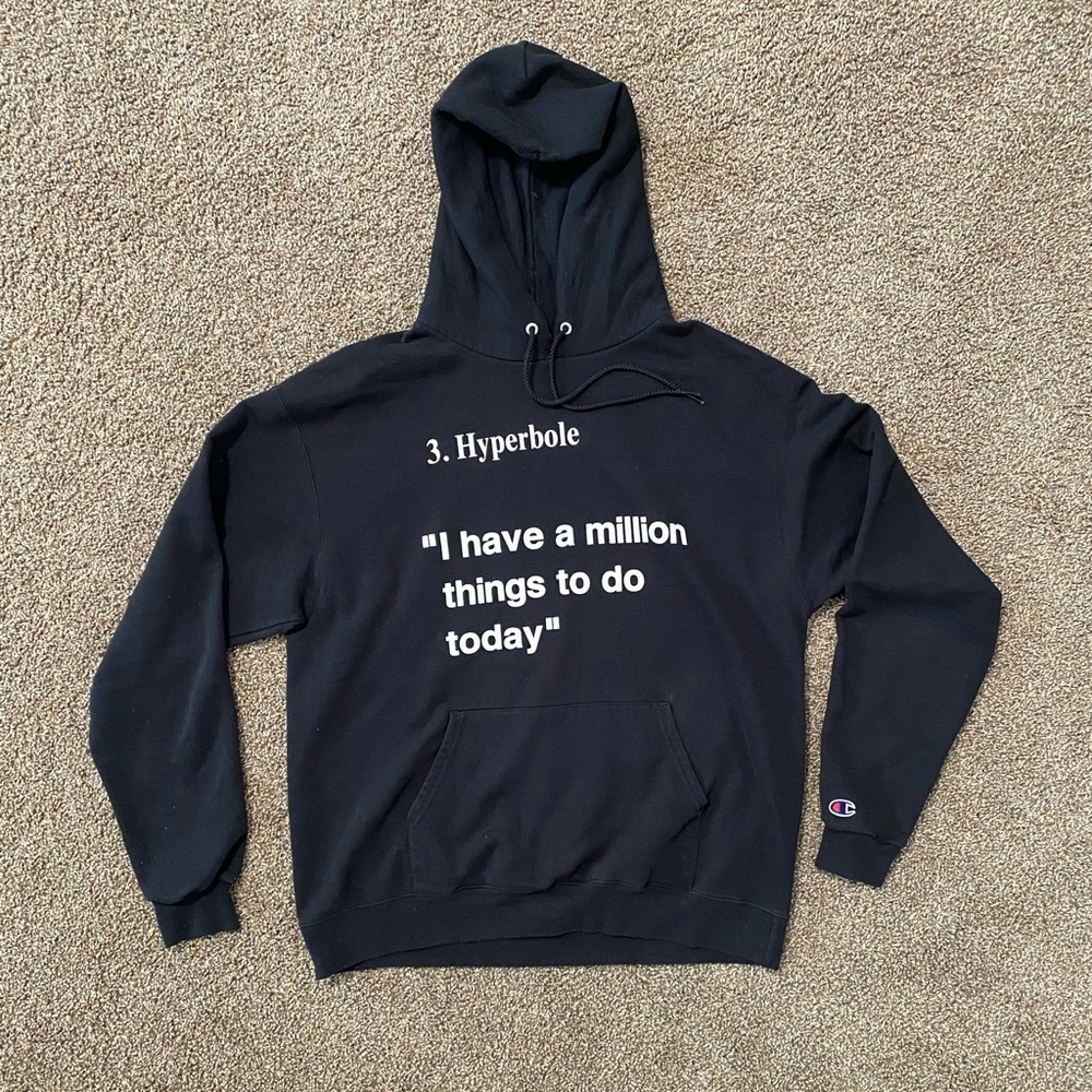 Virgil Abloh X MCA Hyperbole Hoodie